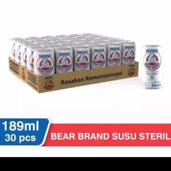 

[COD] Susu Beruang 1 Karton 30 Pcs @189ML [COD]