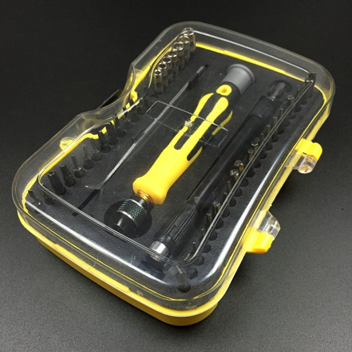 Tools Obeng 45 in 1 Set Reparasi High Magnetic