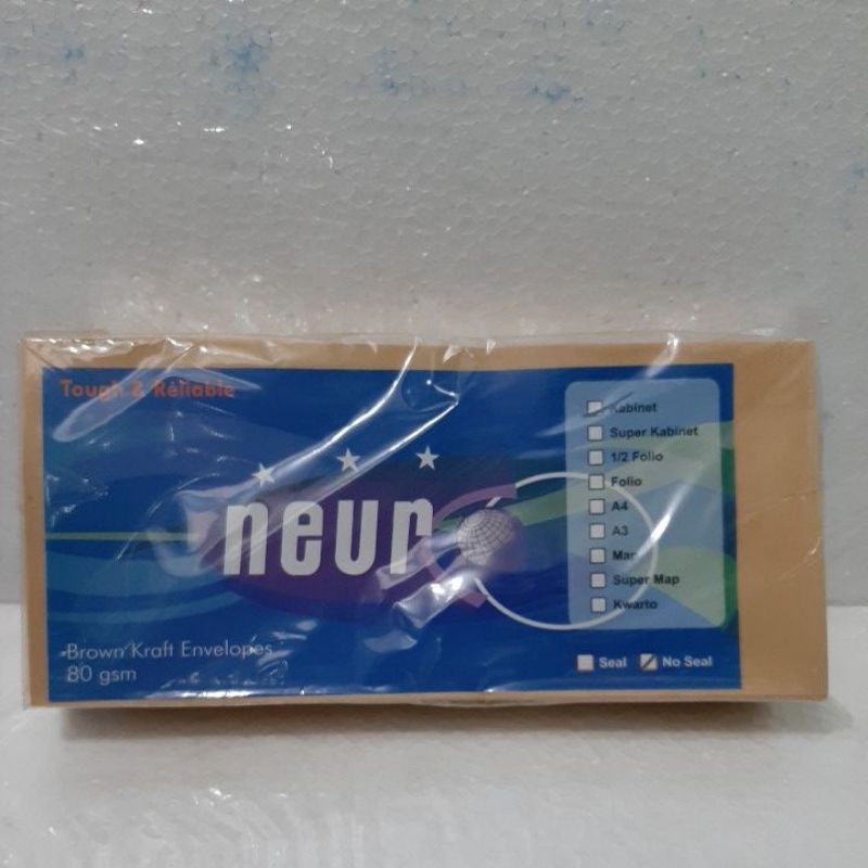 

Amplop Coklat Kabinet Neuro 80 gram