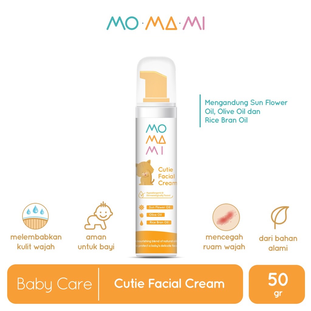 MOMAMI Cutie Facial Cream Krim Wajah Bayi