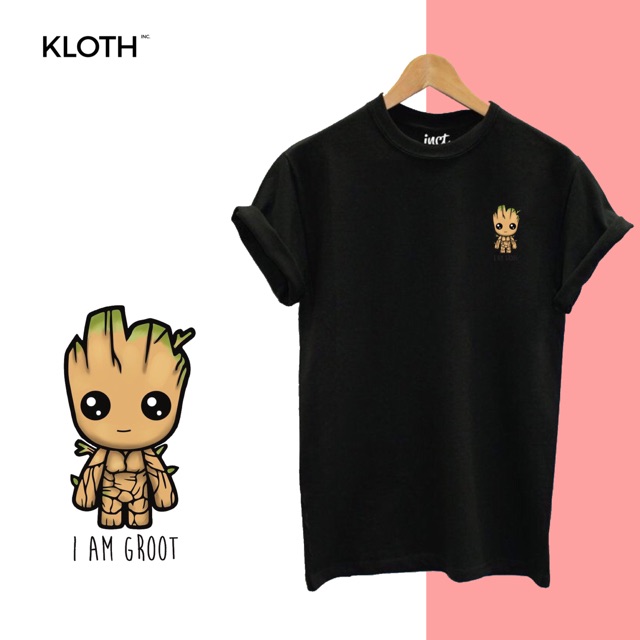 KAOS BAJU TSHIRT POLOS DISTRO GROOT