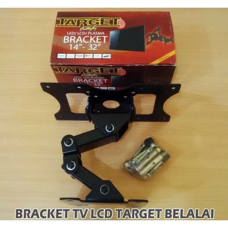 Bracket LED/LCD TV Flexibel 14"-32"inch TARGET Butterfly