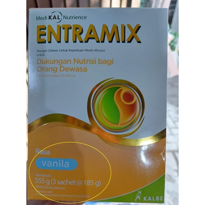 

(BISA COD) ENTRAMIX Paket Hemat 185g x 3 sachet TERBAIK Kode 728