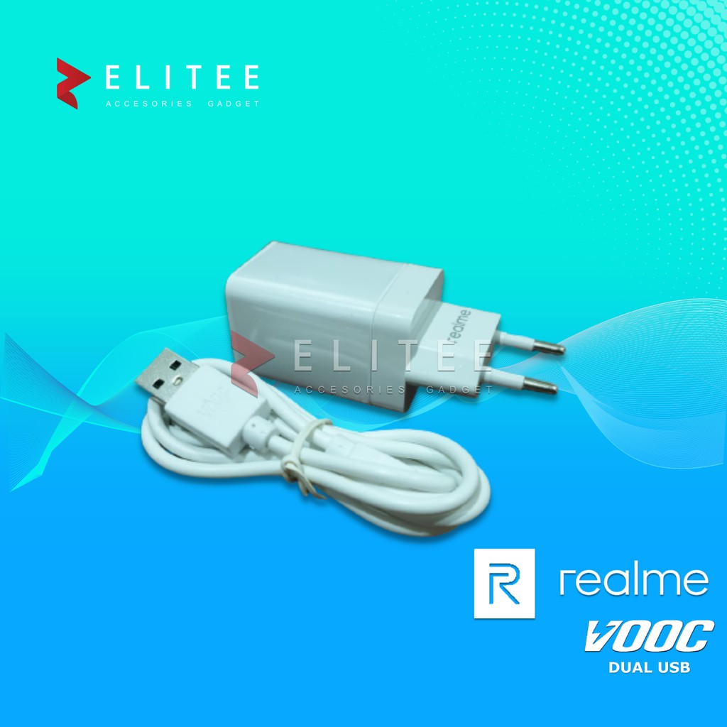 CHARGER BRANDED VOOC FAST CHARGING 2.A 2Ampere 2USB Ori 99%