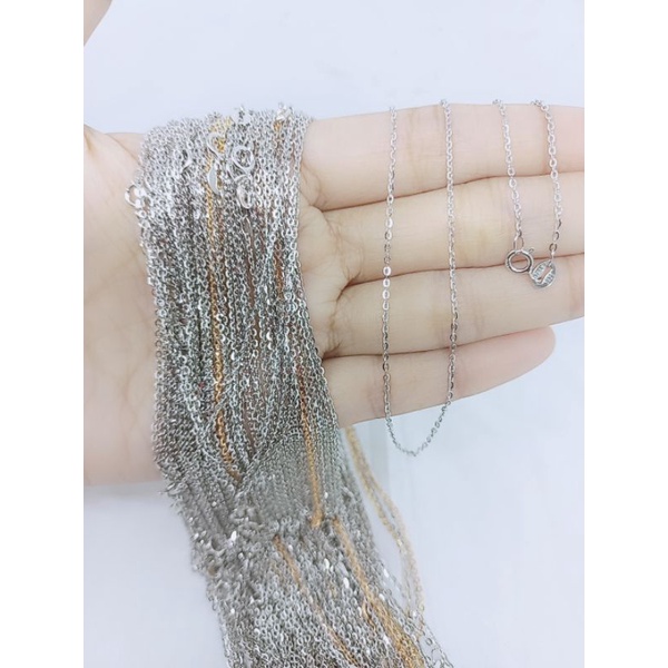 KALUNG RANTAI MINI NORI VENSY / KALUNG PERAK ASLI SILVER 935 LAPIS EMAS / KALUNG FASHION WANITA TERBARU