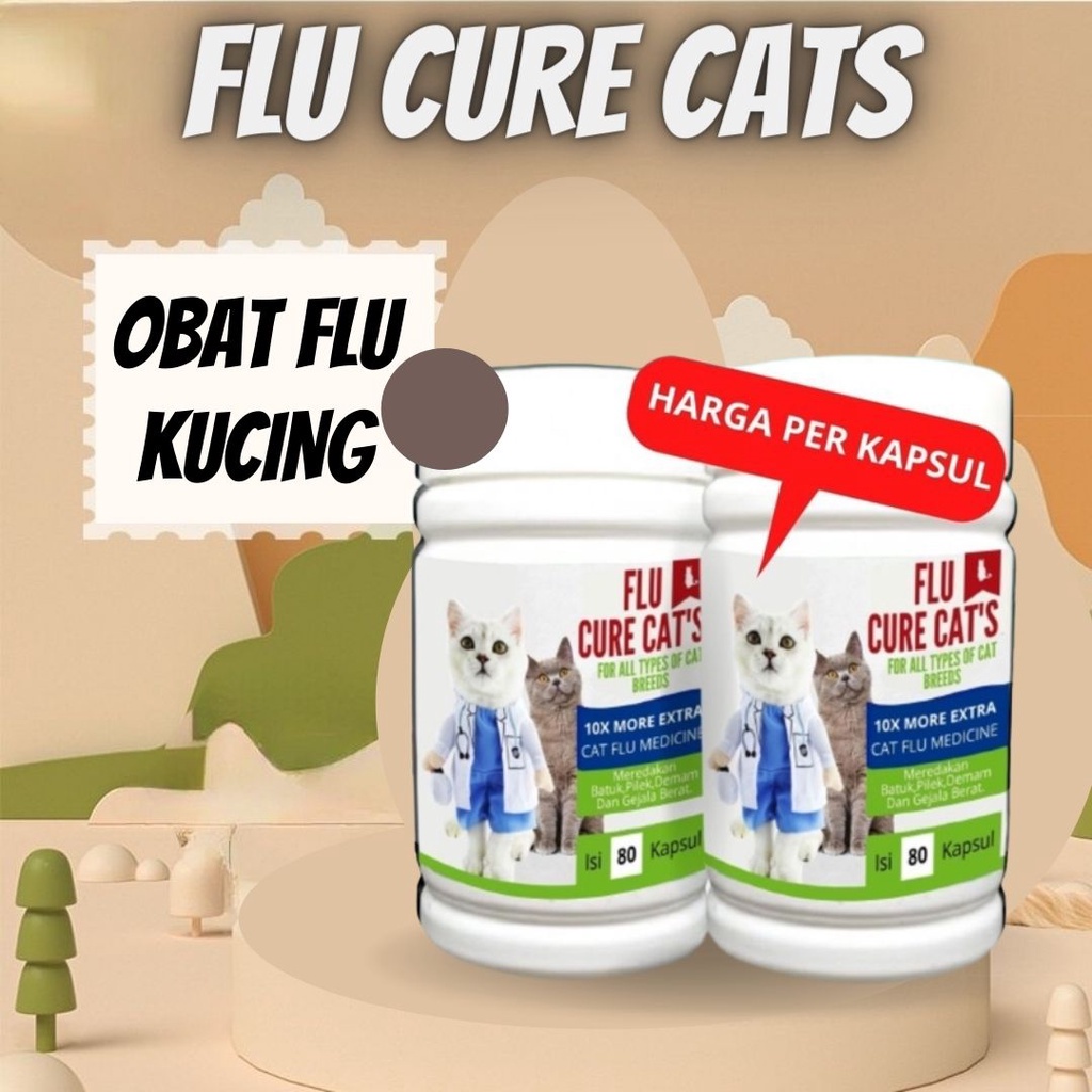 Obat Batuk Dan Flu Berat Pada Kucing / Obat Flu Kucing FEZONE