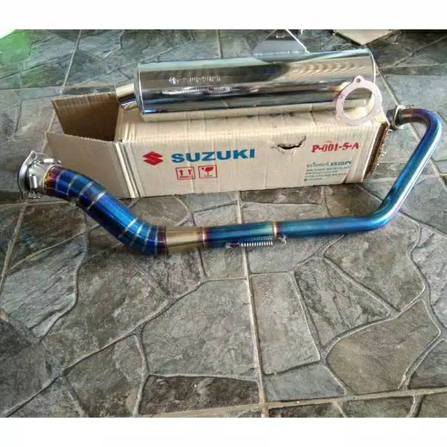 KNALPOT FU ORIGINAL pnp FU VIXION SONIC CB150R dll leher bluemoon