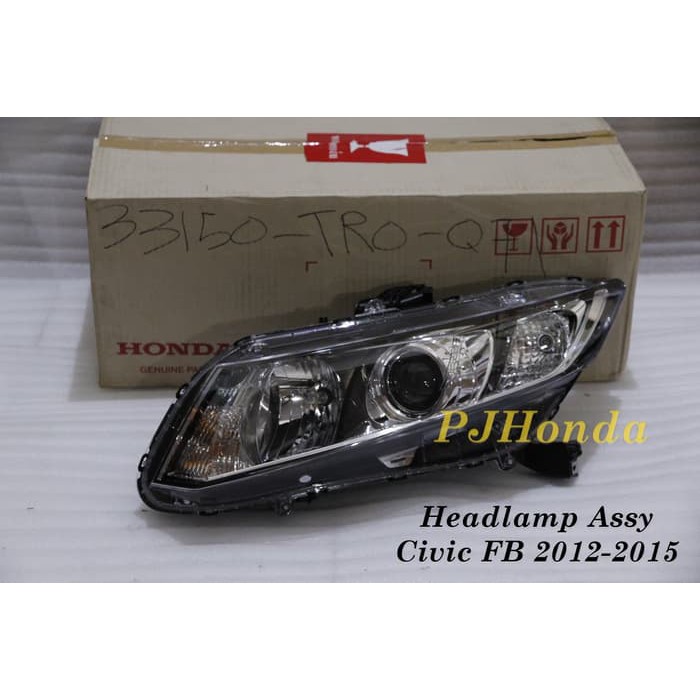 HeadLamp Assy / Lampu Depan HND CIVIC FB 2012-2015 .