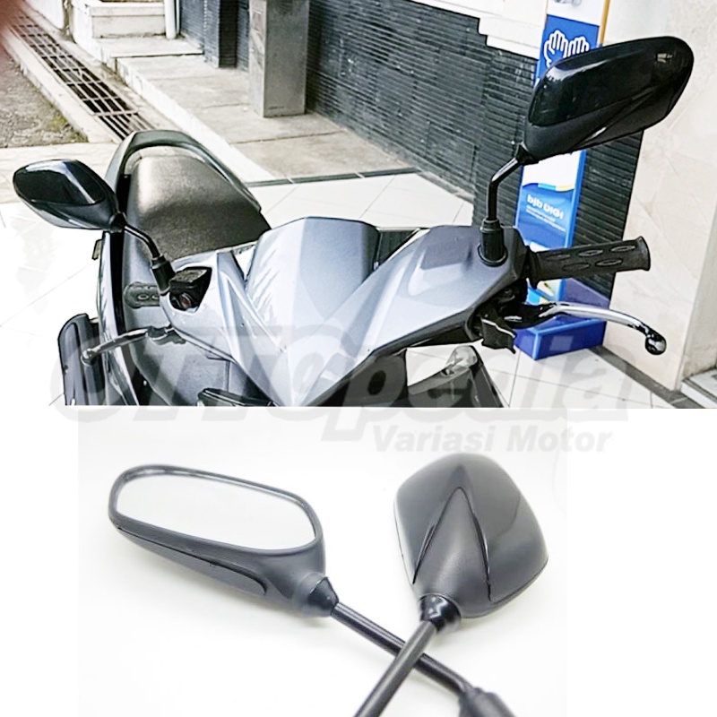 Jual Kaca Spion Sepion Standar Motor Vario CW Karbu Techno FI 110 125