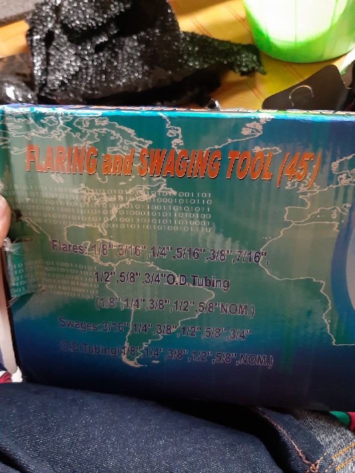 Flaring Ac Ct278 Flaring Tool Set Cutter Swaging Kunci Rachet Plus Bok