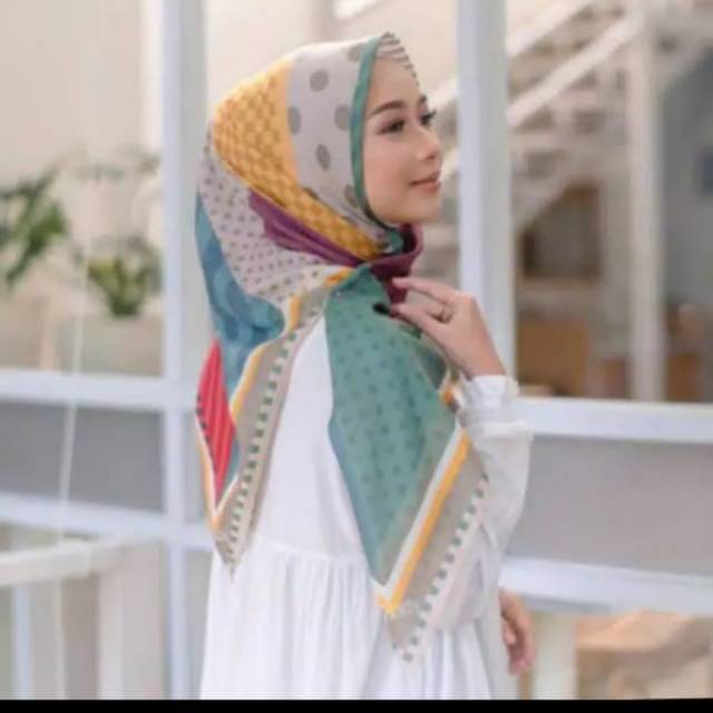Hijab segiempat level up my lady