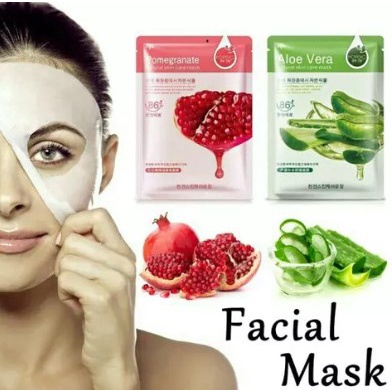 Rorec Facial Sheet Mask Extract Plan Murah