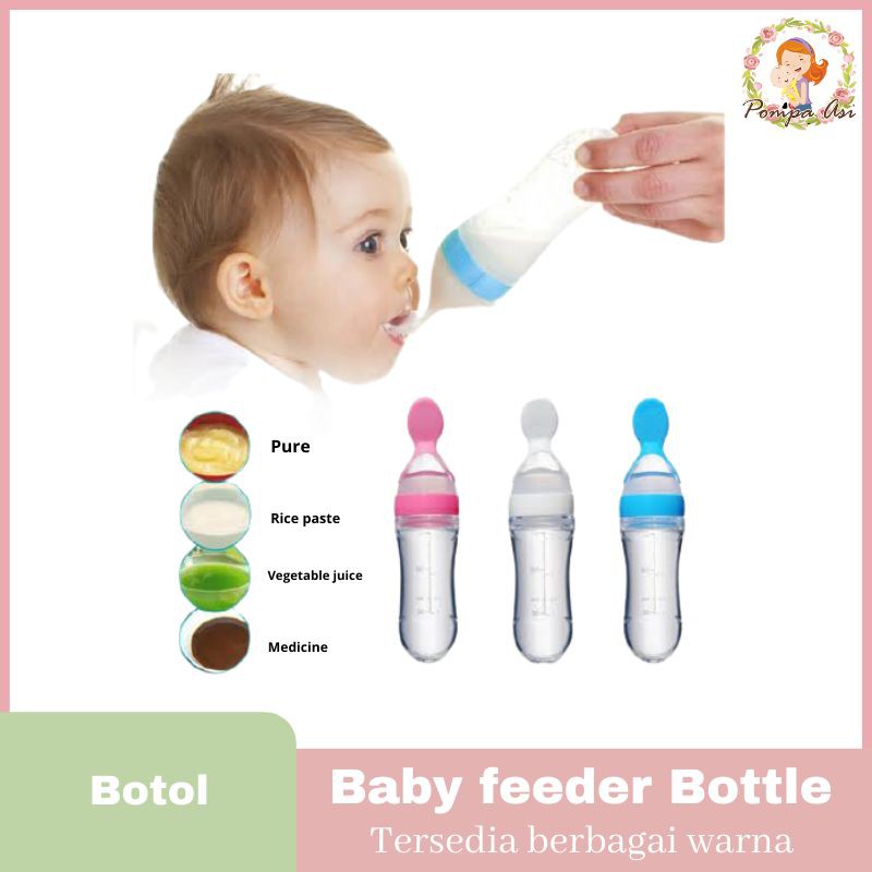 Baby Feeder Bottle / Botol Susu Bayi / Botol Susu Sendok Bayi