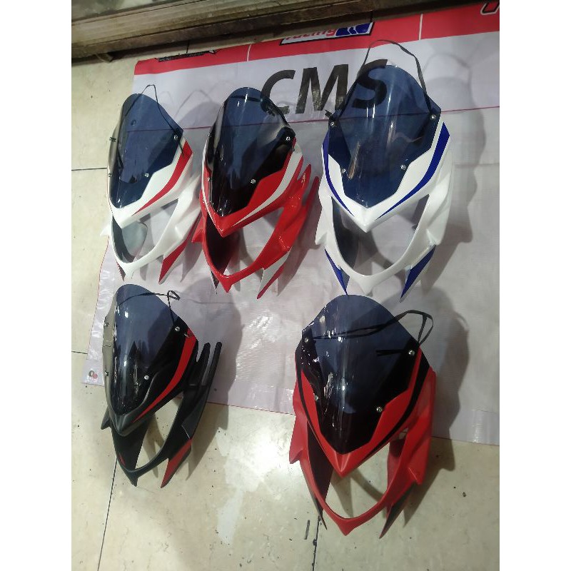 kedok lampu cb150r new -cover headlamp cb150 r led