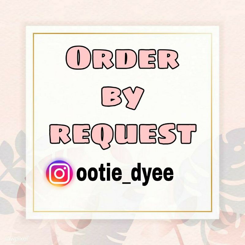 order by request