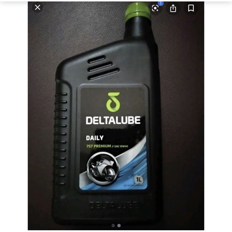 oli deltalube daily 1liter original100%