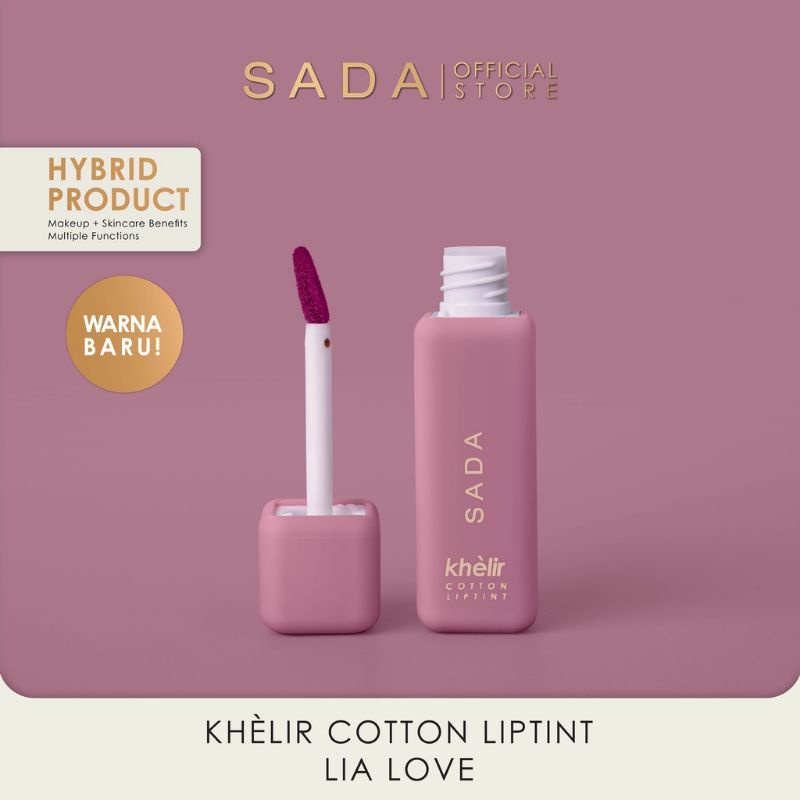 SADA Khelir Cotton Lip Tint By Cathy Sharon Original BPOM