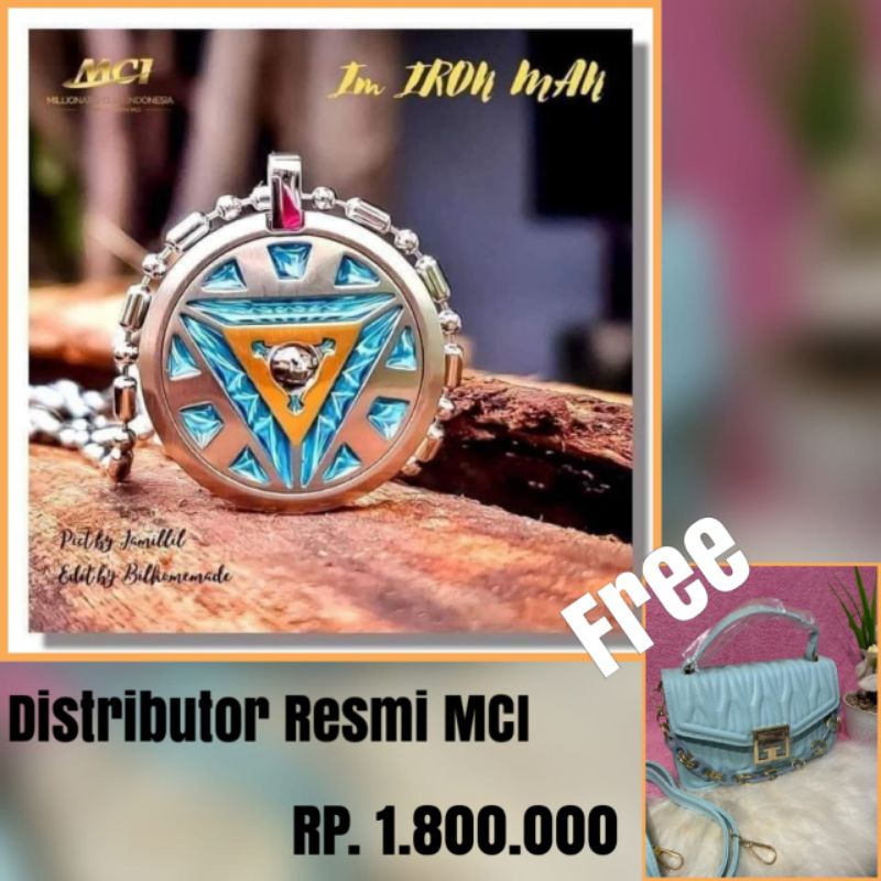 KALUNG KESEHATAN IRON MAN. ORIGINAL /MCI /OFFICIAL /KALUNG KESEHATAN /EDISI MARVEL /KALUNG MCI / MCI