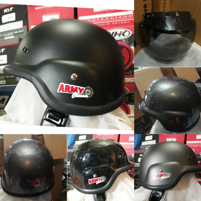 helm army helm harley helm densus helm classic