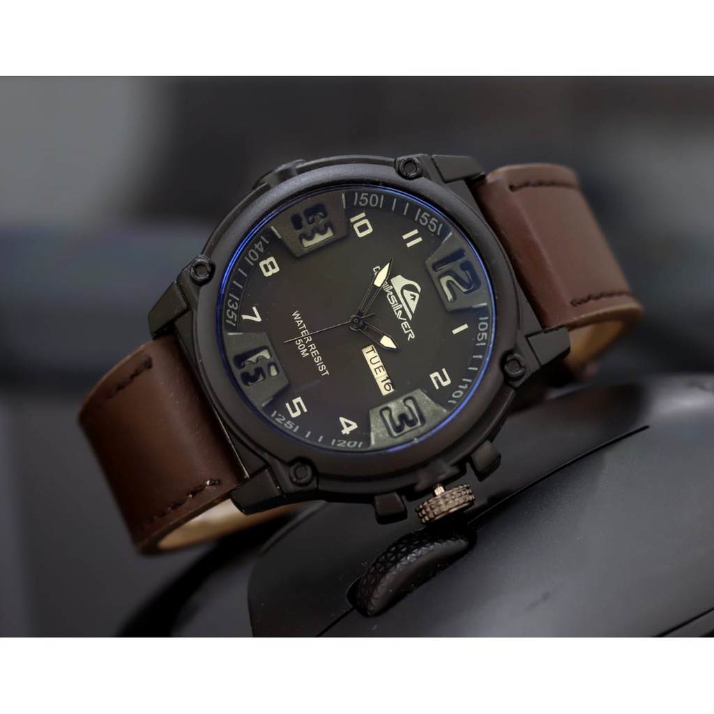 NEW JAM TANGAN WANITA QUIKSILVER TANGGAL HARI AKTIF