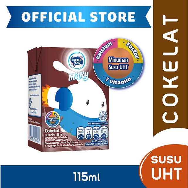 

Frisian Flag UHT Zuzhu Cokelat 115ml