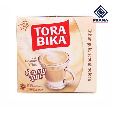 

TORABIKA CREAMY LATTE 5X25GR