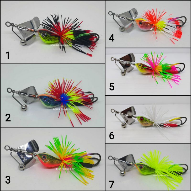 Umpan Casting Gabus Toman Slater Slash Bait Beads-X-Lure