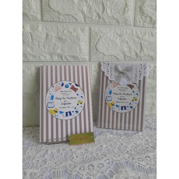 buku tasyakuran 4 atau 7 bulan kehamilan ukuran A5 besar