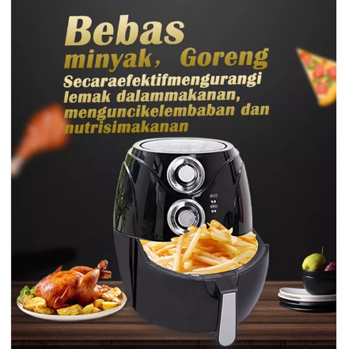 Air Fryer Penggorengan Elektrik Alat Menggoreng Tanpa Minyak