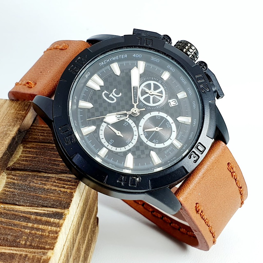 JAM TANGAN PRIA / COWOK GC CHRONOGRAPH