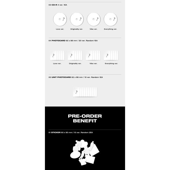 MONSTA X - Mini Album SHAPE of LOVE (CD / KiT)