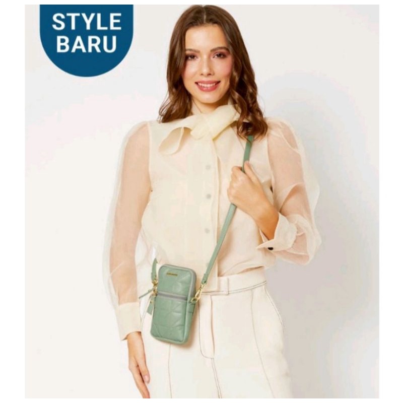 GEMAYA SLING PHONE GREEN BY SOPHIE MARTIN PARIS