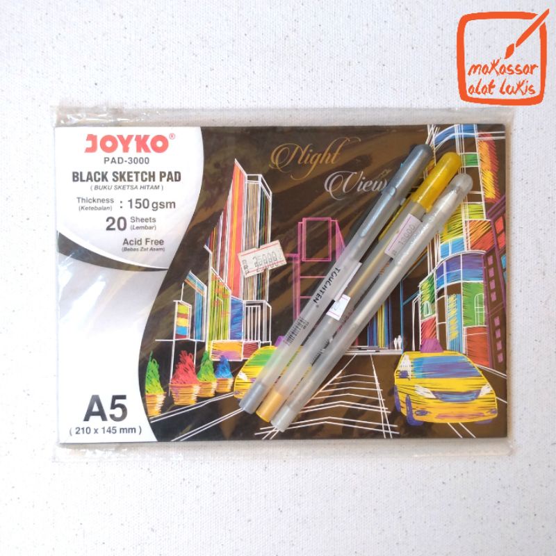 

joyko Black sketch pad