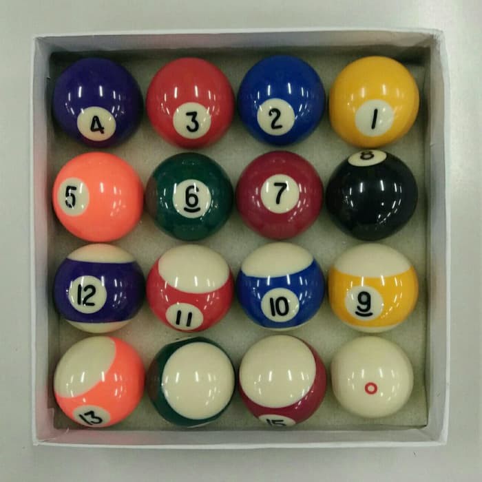 Bola Billiard Scorpion ukuran Kecil 1 7/8 + Gaco 1 12/16 Billyard Biliyard Biliard Biliar Biliyar