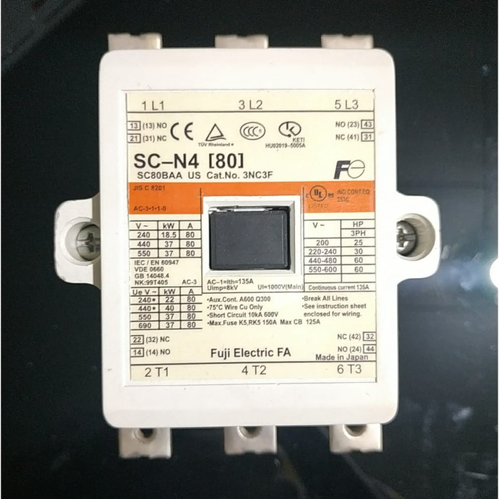kontaktor/contactor fuji SC-N4 Termurah
