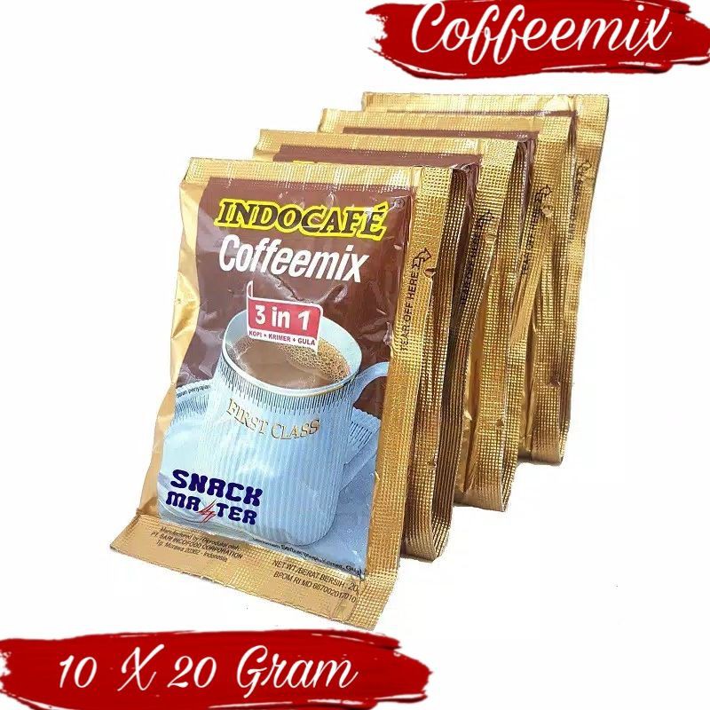 

kopi Indocafe Coffeemix Eceran 200GR {10 pcs}