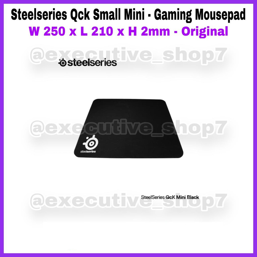 Steelseries Qck Small Mini - Gaming Mousepad - W 250 x L 210 x H 2mm - Original