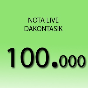 NOTA LIVE DAKONTASIK