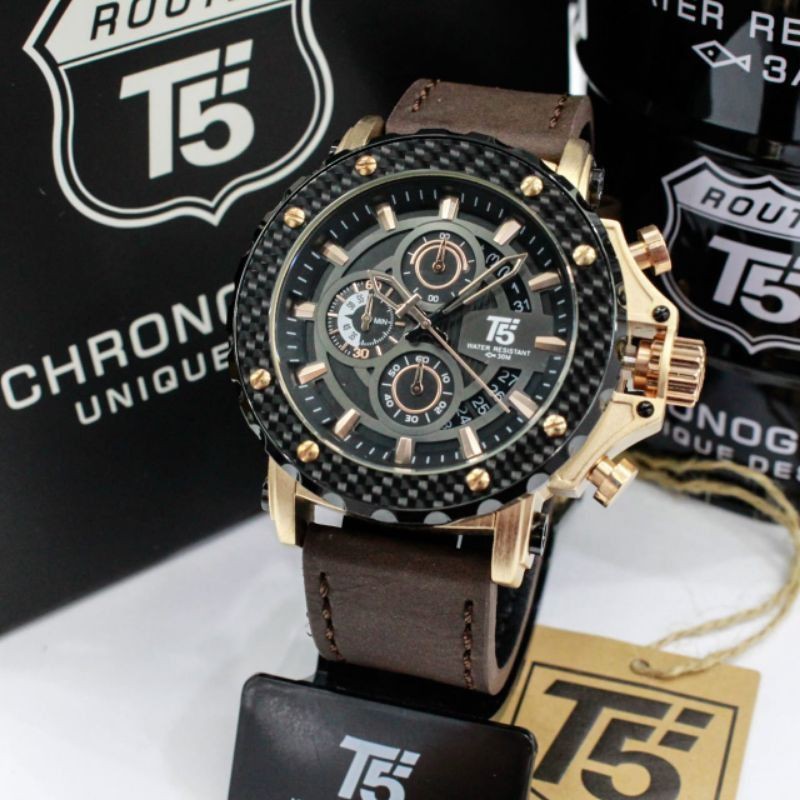 T5 H3860 Original bergaransi jam tangan pria T5 H 3860