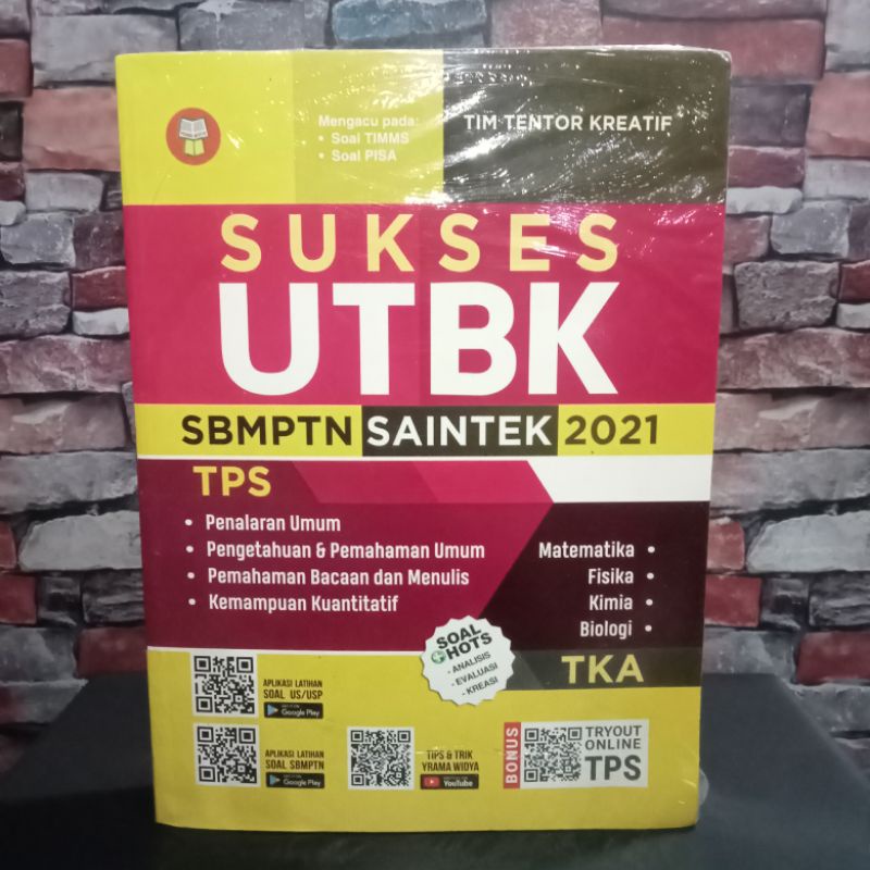 

Buku Sukses UTBK SBMPTN SAINTEK 2021 - Yrama Widya