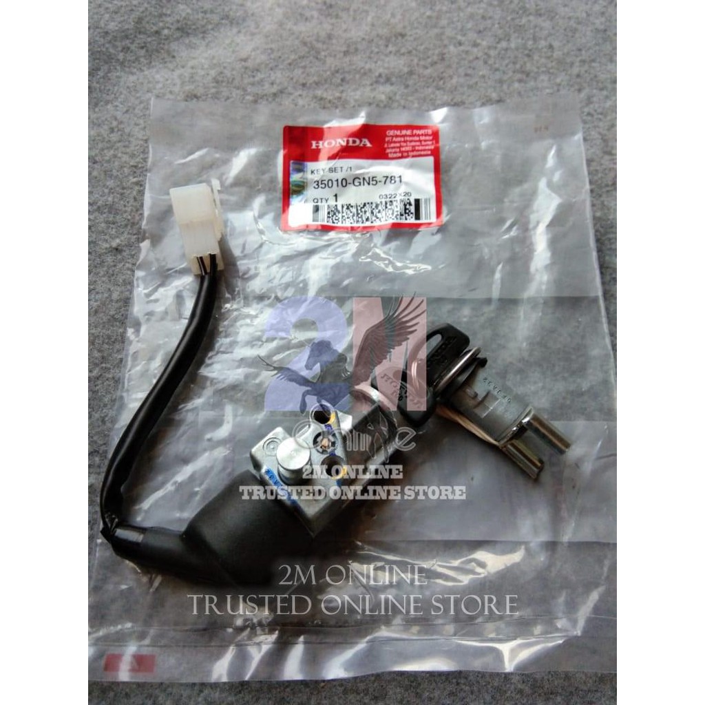 2m KEY SET KUNCI KONTAK PRIMA ORI AHM 35010-GN5-781