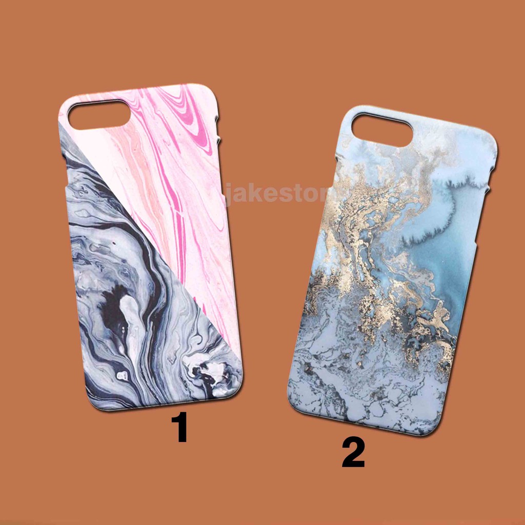 case samsung S6 S7 edge S8 S9 S10 Note 5 8 9 A71 A51 A80 A20 A30 A70 A50s A30s Marble Blue Pink