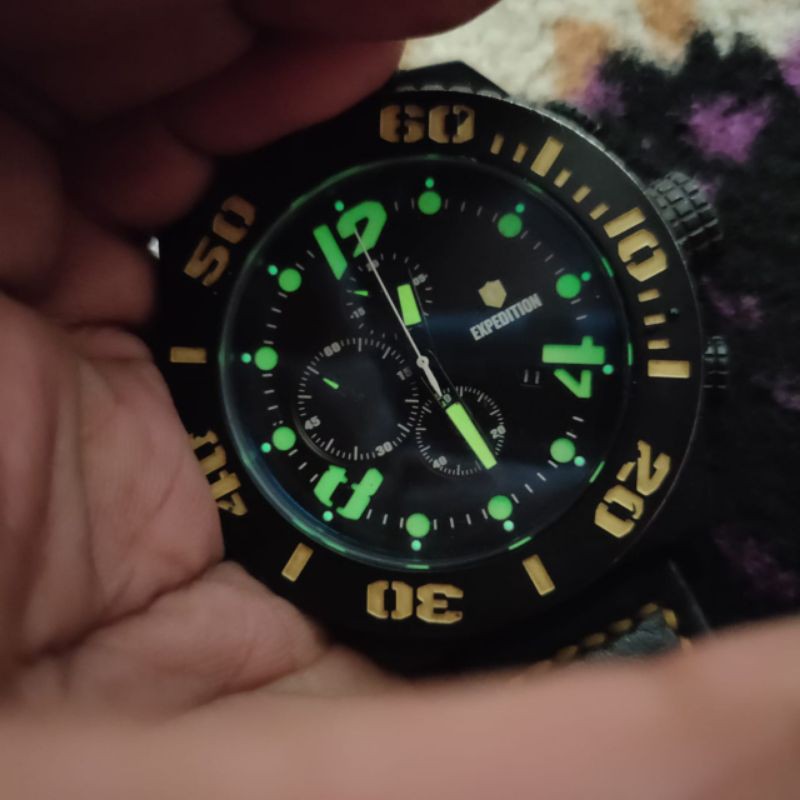 Expedition watch E6293M Black