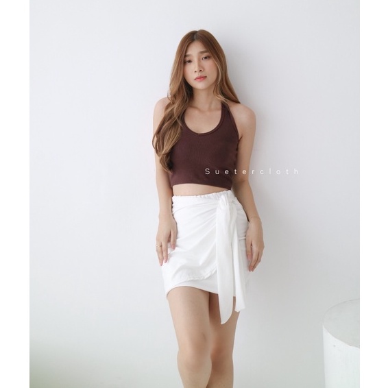 Sanly Wrap Skirt / Rok Wanita Premium-2