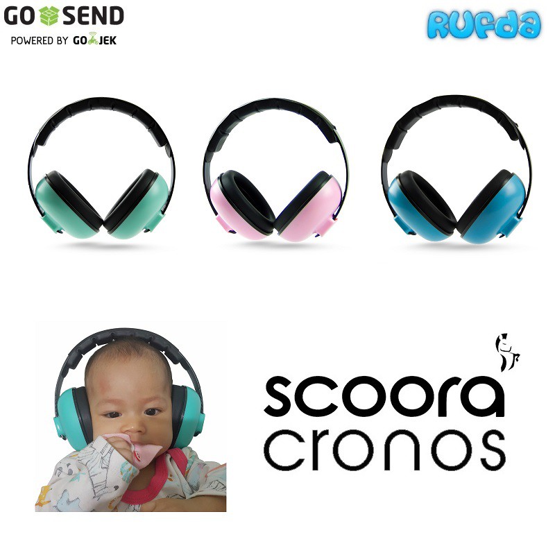 Scoora Cronos Safety Earmuffs Pelindung Pendengaran Bayi Earmuff