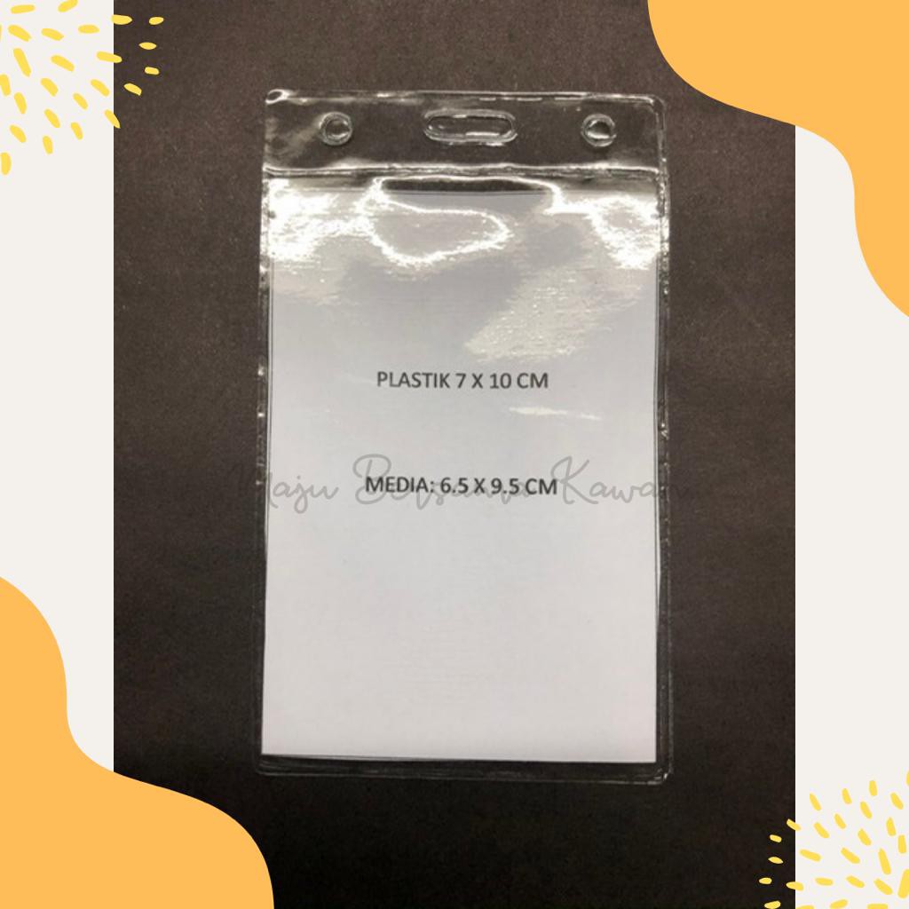 

Plastik Cover ID Card / Plastik Kartu Panitia / Plastik Name Tag Ukuran 7x10 Potrait (1 Pack)
