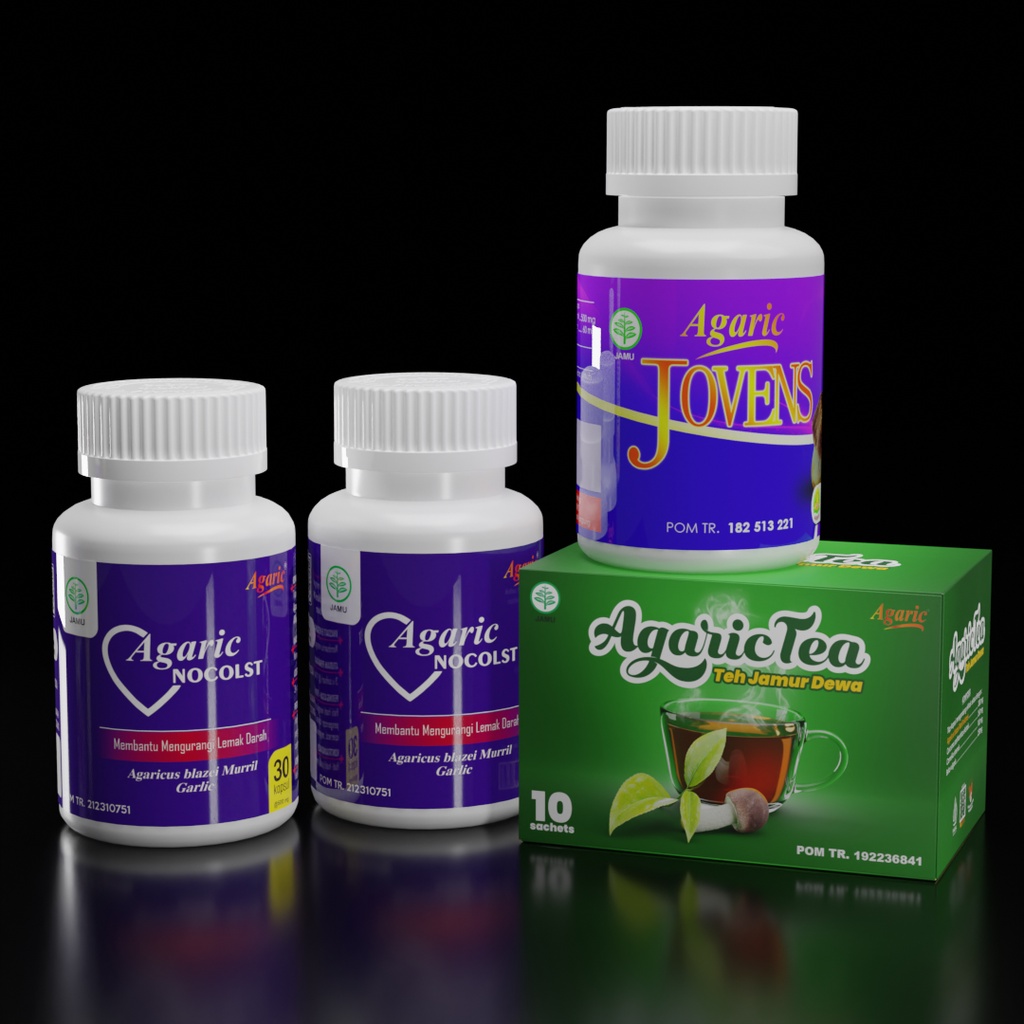 AGARIC - 2 Agaric Nocolst 1 Agaric Jovens FREE Teh ABM