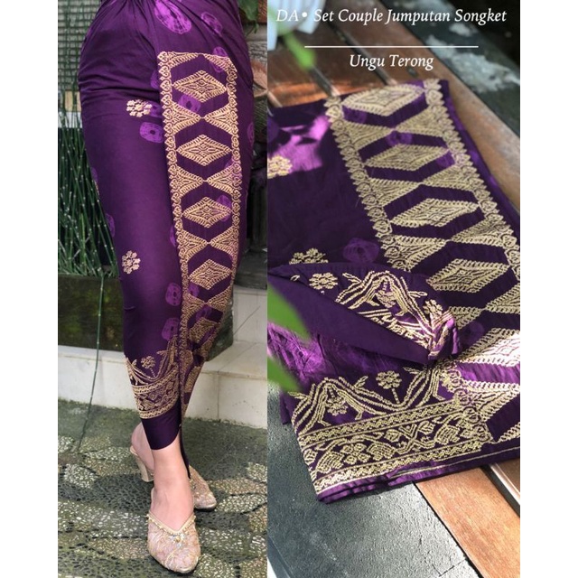 set couple jumputan // set couple bordir jumputan