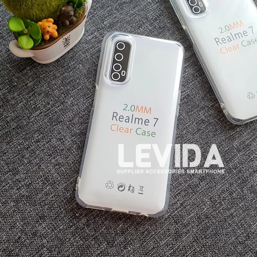 SOFTCASE CLEAR HD TPU PREMIUM REALME 7 - GA