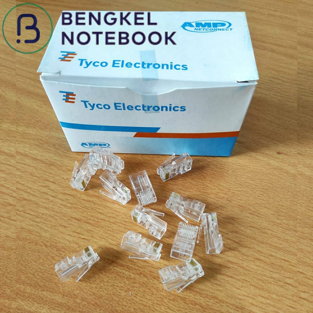 Konektor RJ45 ISI 100 Pcs